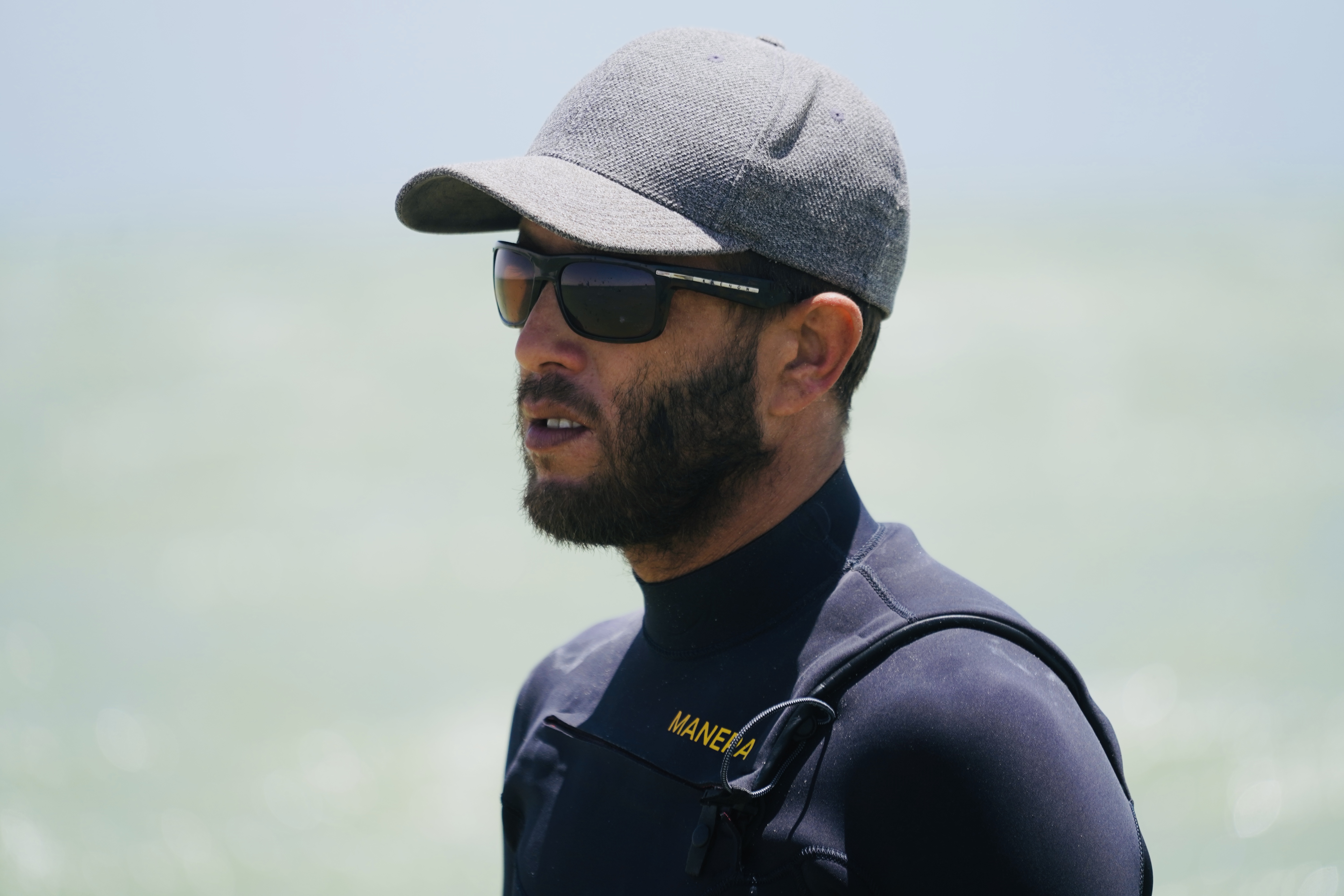 Lead kitesurf instructor at White Dune Kiting, IKO Level 2 certified, teaching on Dakhla lagoon
